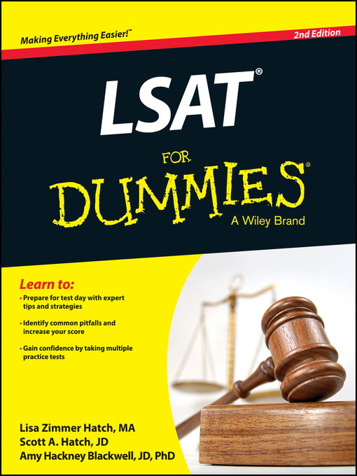 Title details for LSAT For Dummies by Lisa Zimmer Hatch - Available